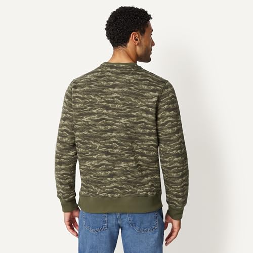 Image of Amazon Essentials Men's Crewneck Fleece Sweatshirt with Ribbing (Available in Big & Tall)