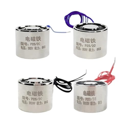 Aimant électrique 25*20mm actionneur solénoïde 12V pour montage de précision