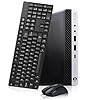 HP EliteDesk 800 G4 Mini PC de escritorio empresarial, Intel Core i5-8500, 16 GB RAM DDR4, 512 GB SSD, con mouse y teclado Windows 11 Pro (renovado)