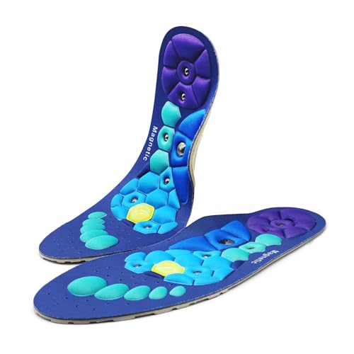 Magnetic Acupressure Insoles，Orthopedic Insoles，Relieve Tired can be Used by Both Men and Women (M-US(9.5-10.5))