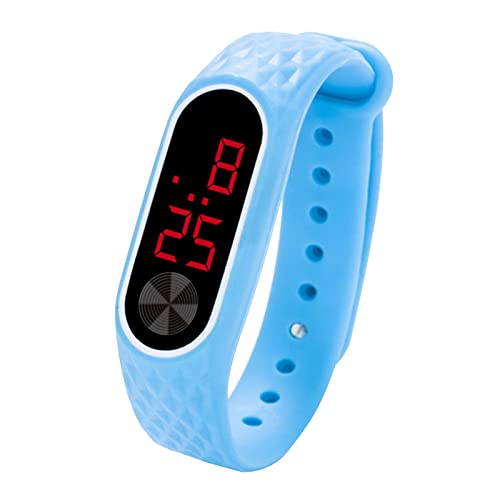 Fashion Digital LED Sports Watch Unisex Silicone Band Wrist Watches Men Women,Homstar Luxury Watches Big Dial Wrist Watch Simple Business Sports Waterproof Sale Clearance