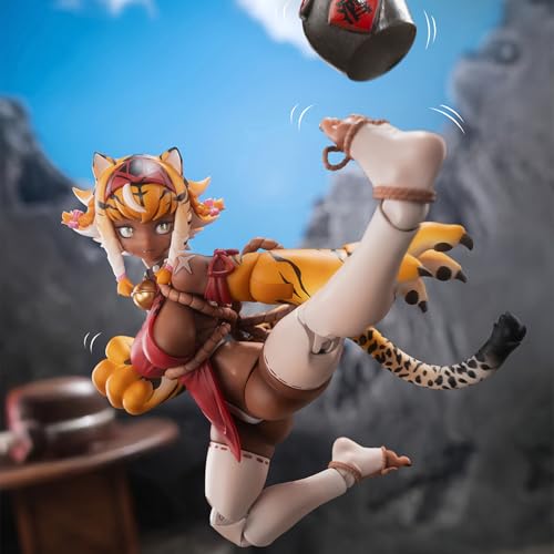 Figura articulada Snail Shell Tiger Girl Garu 1/12 miniatura 3