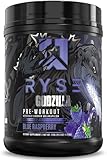 RYSE Godzilla X Noel Deyzel Pre Workout Powder - Blue Raspberry - 400mg Caffeine, High Stim Pre-Workout for Men & Women with Citrulline & Beta Alanine - Energy, Pump & Focus - 20/40 Servings