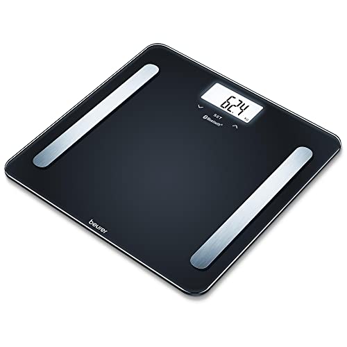 Beurer Bf600 Body Analysis Scale Connected Bathroom Scale With Healthmanager App, Black (748.03) #TOP14