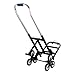 Moracle 150kg Escalera de Capacidad Carro 30 pulgadas de Altura Plegable escalada...