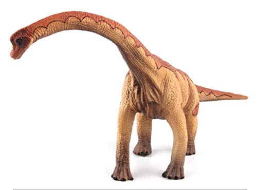Preisvergleich Produktbild MYYDD Kinderspielzeug, Jurassic Dinosaurier-Modell Plastic Handmade Classic Spielzeug Snapdragon verwechselt Drachen Brontosaurus Spielzeug,Yellow