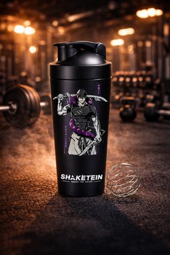 Image of Premium Stainless Steel Protein Shaker Bottle 750ml | Leakproof Gym Mixer with Steel Ball | BPA Free | Ideal for Workout & Fitness