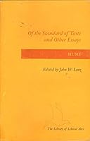 Of the Standard of Taste and Other Essays 0672602695 Book Cover