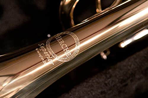 Trumpet Herche Superior Bb Trumpet M1 | Professional Instruments For All Levels | Monel Valves | Rosebrass/Nickel-Silver/Gold | Solid Feel And Sound #TOP6
