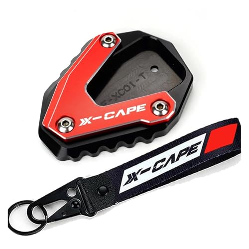 Para Moto Morini X-Cape 650 650X 2022 2023 Accesorios de motocicleta Llavero Soporte lateral Ampliador de pie Almohadilla XCape 650 (Diseño H)