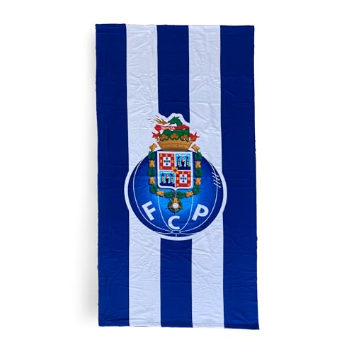 FC Porto | Toalha com riscas de escudo 180 x 90 cm