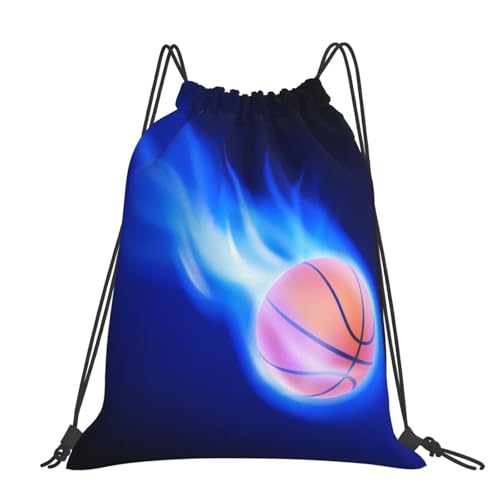 Sac à dos cordon basketball Blue Fire pour afficher votre passion