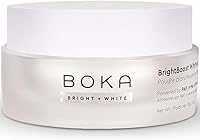 Boka BrightBoost Teeth Whitening Powder - Nano Hydroxyapatite, Fluoride-Free, Sensitive Teeth Safe, Probiotics & Aloe Vera Toothpaste Alternative
