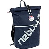 sehr geräumig Nebulus Unisex Tasche COLUMBUS, geräumiger Rucksack, vielseitige & geräumige Tasche, navy-hellgrau - onesize