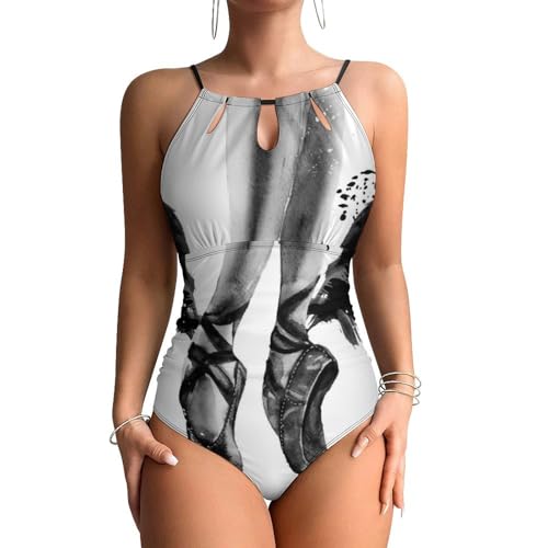 Maillot de bain contrôle ventre femme et gainage élégant style monokini