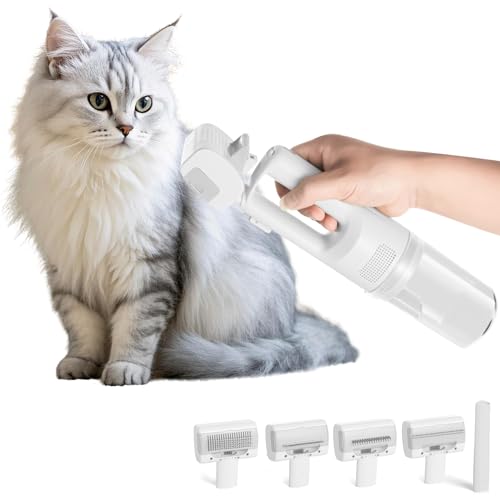 Cordless Dog Grooming Vacuum Kit