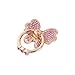 Alzcatek Finger Ring Stand 360 Degree Rotation, Thin Universal Phone Butterfly Ring Holder Compatible with iPhone Xs, iPhone XR MAX, iPhone X, iPhone 7/8,7/8 Plus, Samsung, LG and Other Smartphones