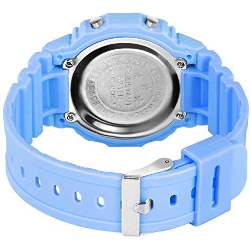 Image of ON TIME OCTUS Digital Girl's and Women's Watch DIGI-07 (Grey Dial Multicolour Strap)