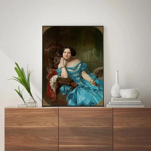 Impression sur toile de la comtesse de Vilches art mural classique