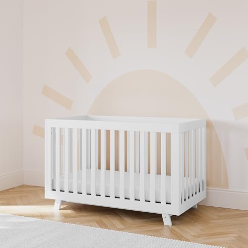 Image of Storkcraft Beckett 3-in-1 Convertible Crib, White