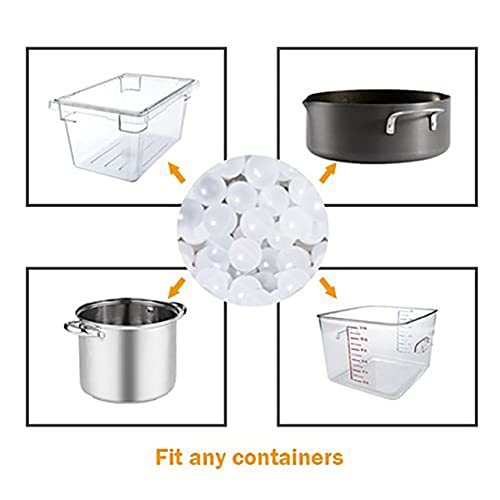 Locisne Sous Vide Cooking Balls Bpa Free 20Mm 250 Balls With Mesh Drying Bag, Reduces Heat Loss & Water Evaporation, For Anova, Joule Cookers Water Bath Cooking, Sous Vide Container And Precision Immersion Circulator #TOP3