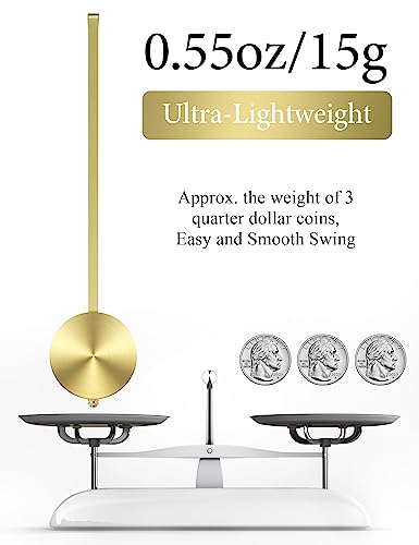 Aluminum High‑Gloss Clock Pendulum Replacement product