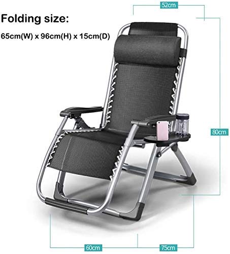 Chaise de terrasse haut de gamme argentée avec réglage multiposition - 2