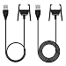 AWINNER Charger Compatible for Fitbit Charge 2- Replacement USB Charger Charging Cable for Fitbit Charge 2 with Cable Cradle Dock Adapter (2-Pack (3.3 feet +1.6 feet))
