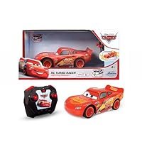 Dickie Toys - Radicomando di Cars Saetta Mc Queen 1:24, 17 cm, +4 anni, 203084038