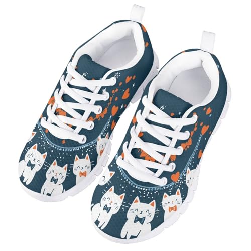 Kids Lightweight Running Shoes Girls Mesh Indoor Outdoor Fitness Shoes Training Sneaker Sports Athletic Tennis Shoes for Little Kid Size11-13/ Big Kids Size1-52