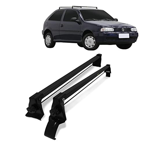 Rack de Teto Gol 96 97 98 99 00 01 02 03 04 com 2 Portas Preto Aço Vhip