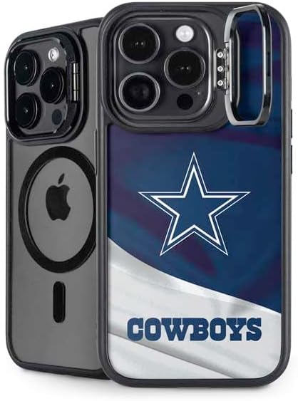 Skinit Kickstand Phone Case Compatible with iPhone 16 Pro - Officially Licensed NFL Dallas Cowboys Design