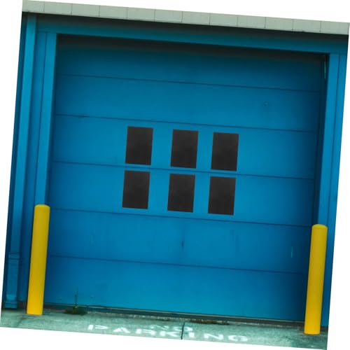 Fenêtres simulées résistantes à la décoloration pour porte de garage - 5