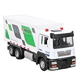 ALTRE IDEE: Il giocattolo per camion portacontainer in lega consente ai bambini di creare più idee e progettare diversi temi di gioco, adatti anche per la decorazione e la raccolta degli amanti dei modelli di camion.