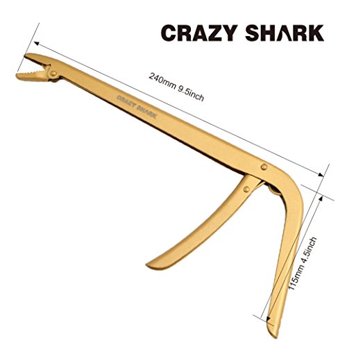 CRAZY SHARK CrazyShark Angelhakenentferner aus Edelstahl Squeeze-Out Angelhaken Separatorwerkzeuge Angelwerkzeuge Fish… – Bild 3