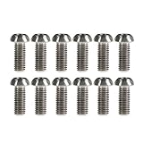 Lieferumfang: 12 Schrauben aus Titanlegierung