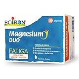 Boiron Magnesium Duo Fatiga 160 Comprimidos | 2 Sales de Magnesio y 9 Vitaminas | Contribuye a disminuir la sensación de fatiga y cansancio.