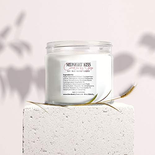 Elegant Custom Square Ingredients Label Stickers, Personalized Cosmetic Labels, Product Stickers, Square Candle Label, Logo Label,DIY Labels image 5