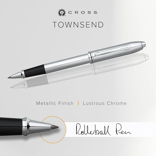 Bolígrafo Rollerball Cross Townsend Negro Punta Media miniatura 2
