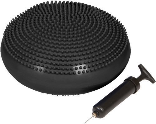 Coussin Gonflable Oscillant Sensoriel Pour Enfants - 34cm Noir - Équilibre Et Concentration