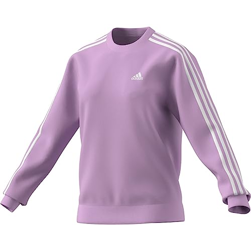 adidas Essentials 3 Stripes Fleece Womens Sweatshirt M