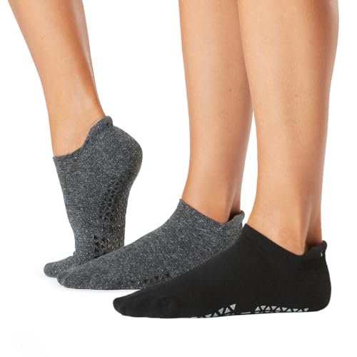 Image of TAVI Savvy Grip Socks - Pilates Socks for Women with Non-Slip Grips, Heel Tab and Arch Support, Wear for Yoga, Barre, Dance
