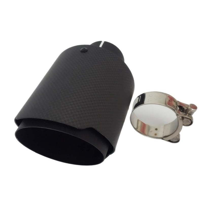 Tuyau d'échappement en carbone mat métamorphosez le look de votre voiture lors des rassemblements