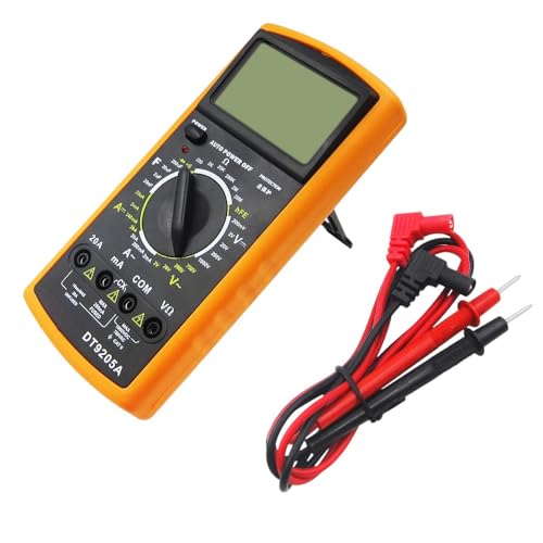 DT9205A Digital Multimeter/Volt/amp/diode/ohm/Frequency/capacitance Tester/Transistor New 2025 High for Reliable Electronic Component, Precision, Stable Performance