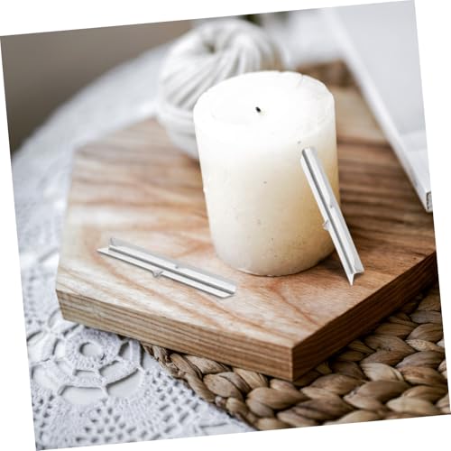 10 piezas de soportes para mechas de velas DIY miniatura 6