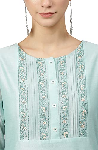 Image of Janasya Women Kurta Pant Set