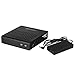 SilverStone Technology Thin-Mini ITX Aluminum Case with 120W External Power Adapter (PT13B-120)