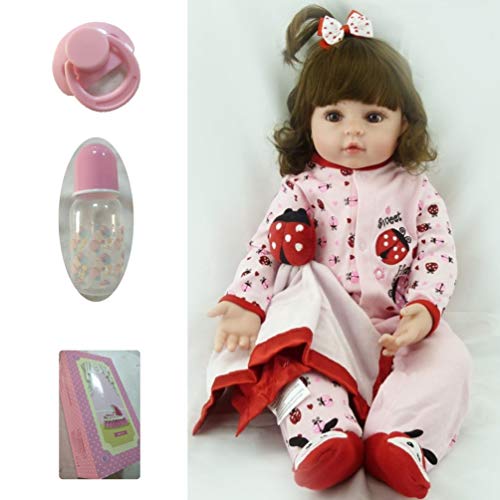 Juguetes y juegos Muñecas y accesorios ZIYIUI DOLL Muñeca de Silicona Reborn Baby Dolls Toy Reborn doll20 Pulgadas50cm Realista Suave Vinilo de Silicona Renacido Bebé Muñeca Muñecas y accesorios clab64.fr