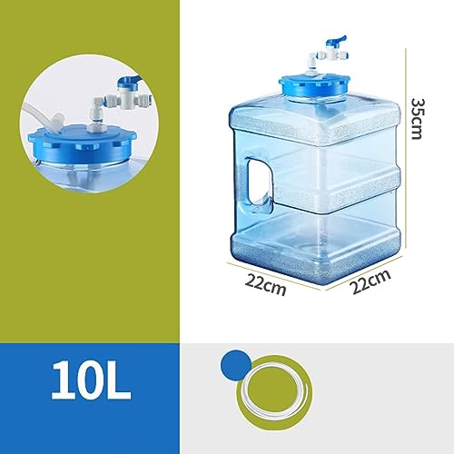 Réservoir d'eau portable avec poignée ergonomique pour camping et randonnée