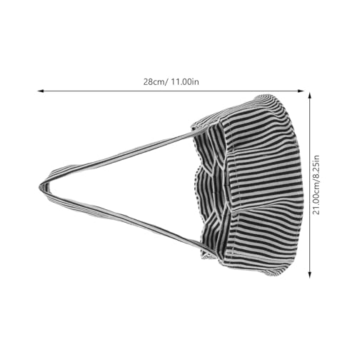 Cesta recolectora de huevos con bolsas de tela y compartimentos para gallinero 3